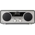TechniSat DIGITRADIO 600 – Stereo Internetradio (DAB+, UKW, 70 Watt 2.1 System mit Subwoofer, Fernbedienung, CD-Player, USB, Bluetooth, AUX, WLAN, LAN, Radiowecker, Spotify Connect) anthrazit