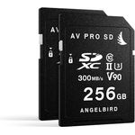 Angelbird SD Card AV PRO UHS-II 256GB V90 2er Pack