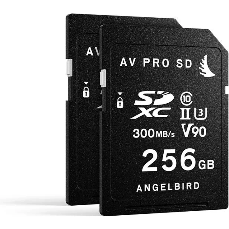 Angelbird SD Card AV PRO UHS-II 256GB V90 2er Pack – Bild 1