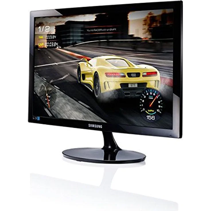 Samsung S24D330 Monitor 24 Full HD, 1920 X 1080, 1 Ms, 60 Hz, Game Mode, D-SUB, HDMI-Kabel enthalten, Schwarz – Bild 2