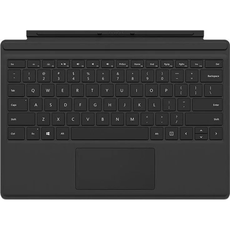 Microsoft Surface Type Cover Pro 4 schwarz, DE (QC7-00022/R9Q-00022)