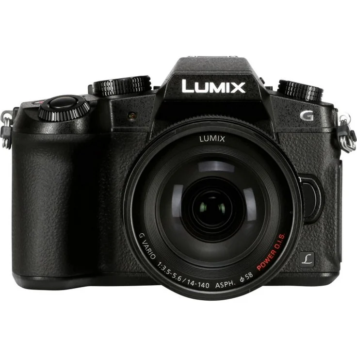 Panasonic LUMIX DMC-G81HAEGK Systemkamera 4K mit 14-140 mm MFT Objektiv, 16 MP, Dual I.S, Hybrid-Kontrast-AF, 4K Fotokamera, schwarz – Bild 1