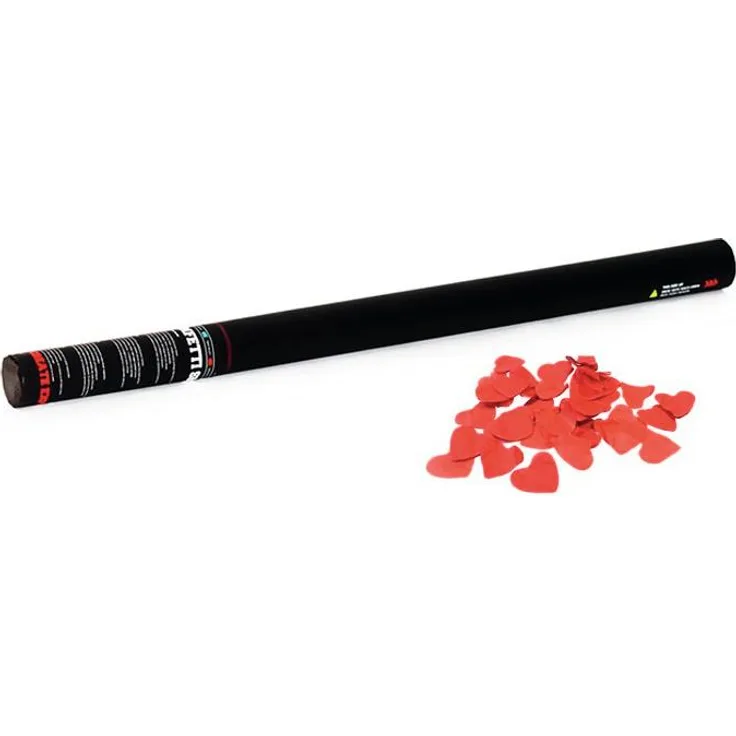 TCM FX Konfetti-Shooter 80cm, rote Herzen