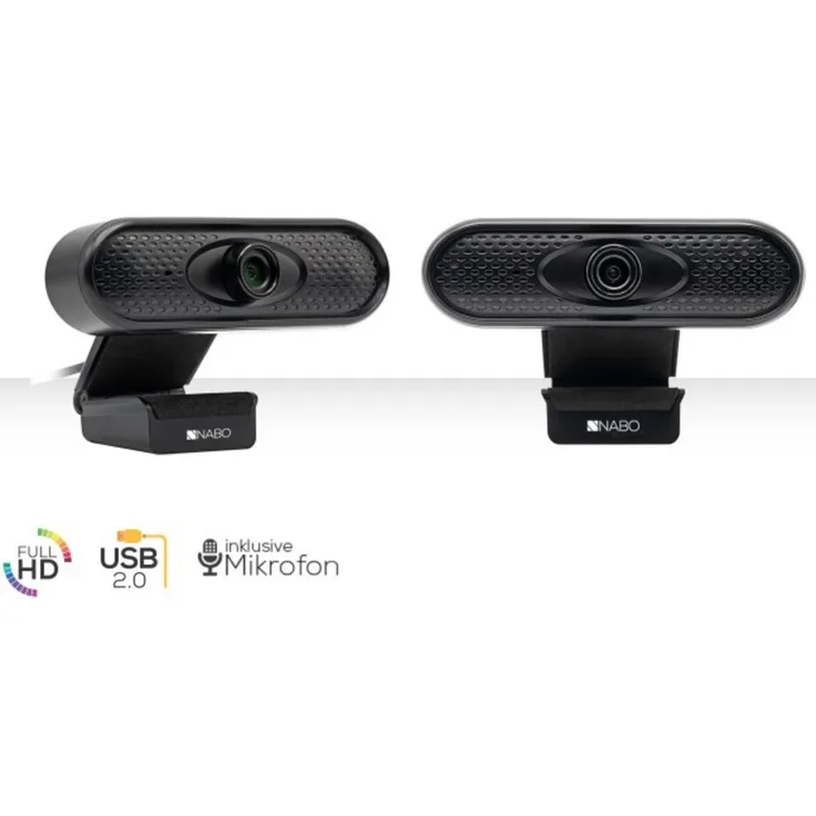 Nabo WCF 2000 Webcam Full HD (schwarz)