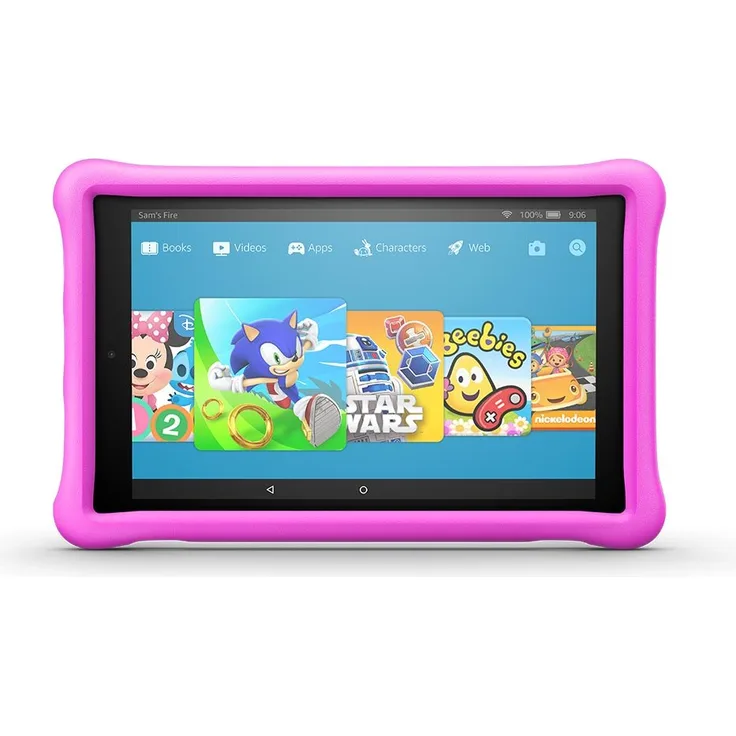 Kindgerechte Amazon FreeTime-Hülle für Fire HD 10 (10-Zoll-Tablet, 7. Generation - 2017), Pink