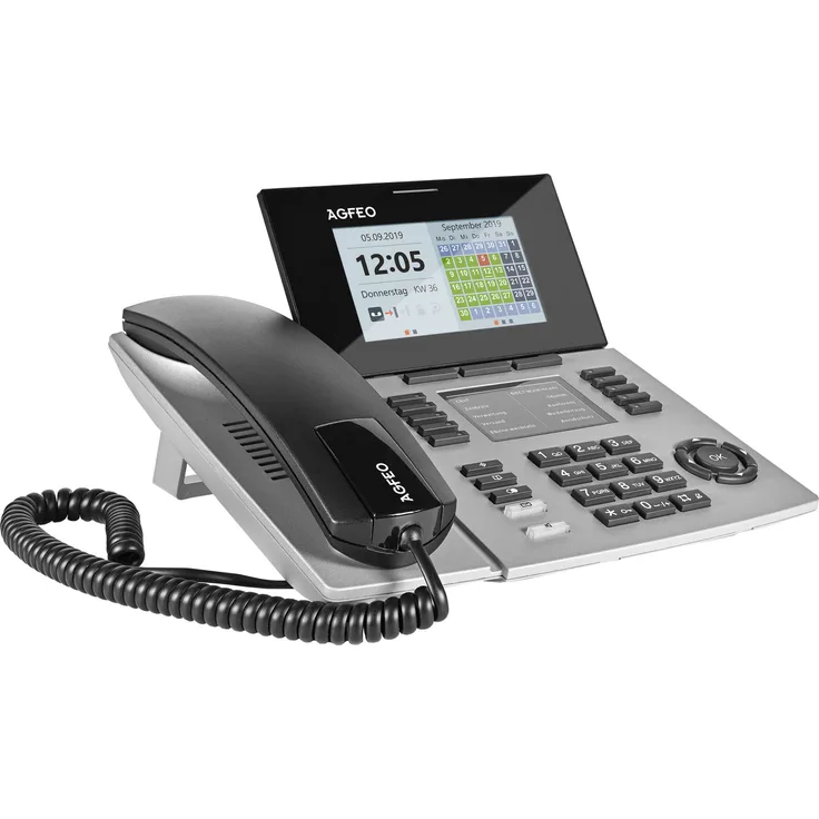 Agfeo ST 56 IP SENSORfon silber