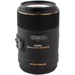 Sigma 105 mm F2,8 EX Makro DG OS HSM-Objektiv (62 mm Filtergewinde) für Nikon Objektivbajonett