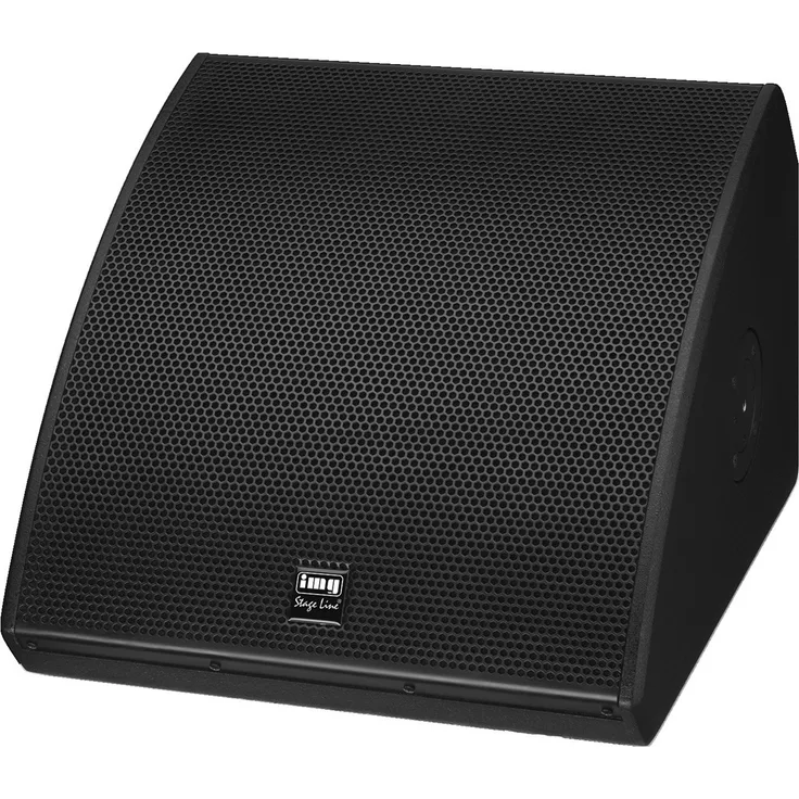 IMG STAGELINE PAK-312M-SW Aktive Universal PA-Lautsprecherbox mit DSP 370 Watt schwarz
