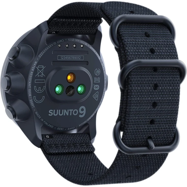 Suunto 9 Baro Granite Titanium Smartwatch Unisex, Einheitsgröße, Blue – Bild 4