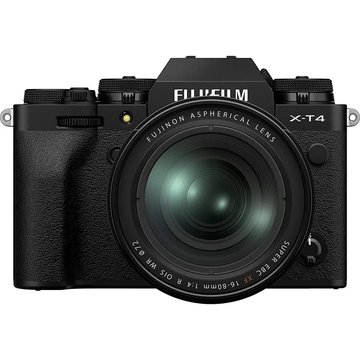 Fujifilm X-T4 Kit schwarz inkl. XF16-80mm F4 OIS WR