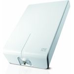 One For All DVB-T-DVB-T2 Outdoor-Außenantenne - 4K 1080P HD-HDTV Fernseher TV Antenne mit Verstärker - 0-50 km Reichweite - 10 meter Koaxialkabel - UHF-VHF - weiß - SV9455