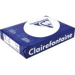 Clairefontaine 2618C Clairalfa blickdichte Druckerpapier (1 Ries mit 250 Blatt, DIN A4, 21 x 29,7 cm, 160 g, ideal für Flyer oder Broschüren) weiß