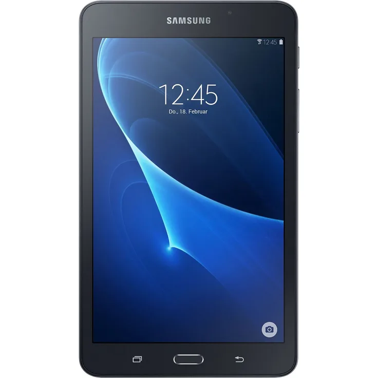 Samsung Galaxy Tab A 7.0 HD-Auflösung 7 Zoll, WLAN-Tablet, Quad-Core, 1,5 GB RAM, 8 GB Speicher, Android, Schwarz (SM-T280NZKADBT)