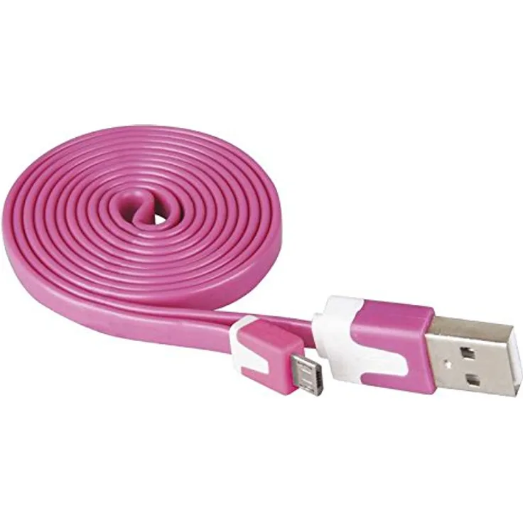 EMOS SM7001P USB-Kabel 2.0 A Mini B-Stecker / 1 m/abgeschirmt/für Datenübertragung geeignet/als Ladekabel, Anschlusskabel verwendbar