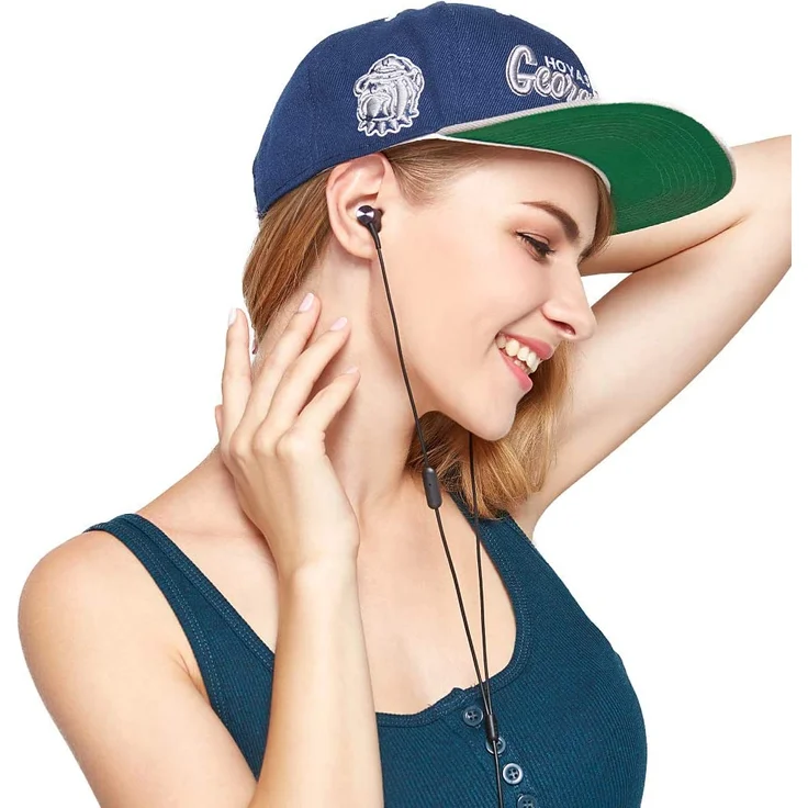 Headset Piston FIT E1009 In-Ear Kopfhörer, mit Mikrofon, schwarz – Bild 7