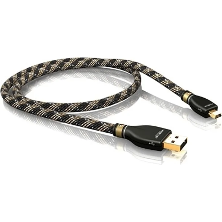 ViaBlue KR-2 Silver USB-Kabel A/MINI-B : 3,00m
