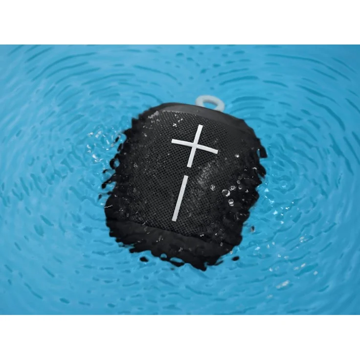 Ultimate Ears Wonderboom Bluetooth-Lautsprecher, wasserdicht, schwarz – Bild 8