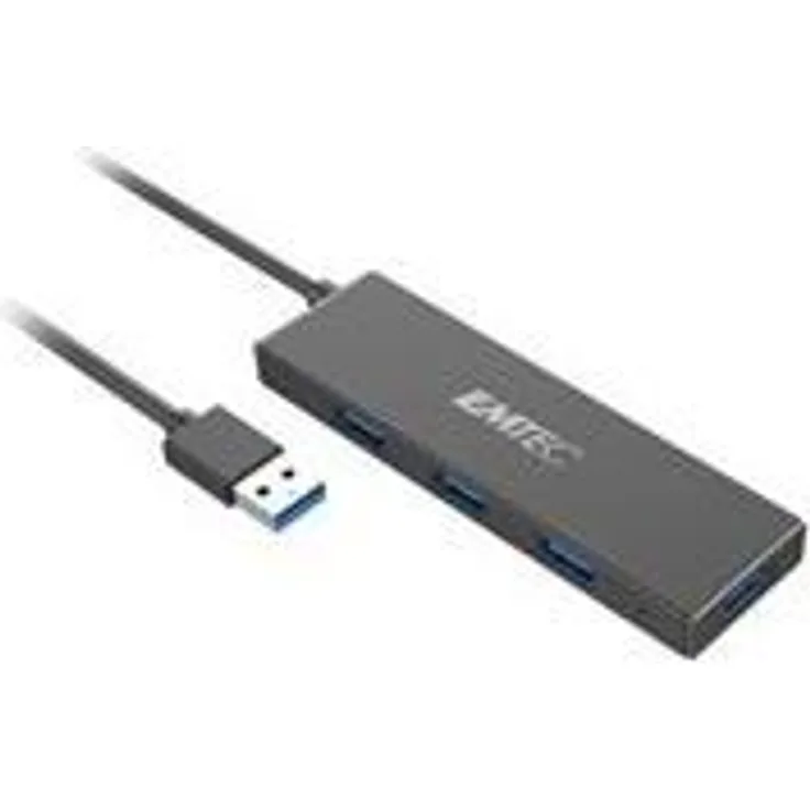 Emtec Hub Ultra Slim USB3.1 4-Port T620A Type-A - Micro SD, ECHUBT620A