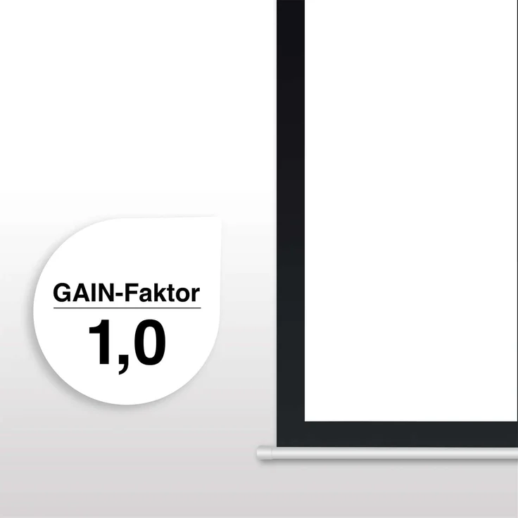 ESMART Economy EXR Rollo Leinwand | 240 x 135 cm (108'') | Format 16:9 – Bild 4
