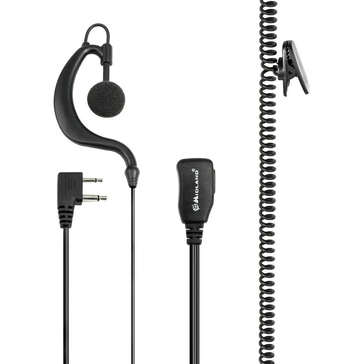 Midland C858 Micro-Ohrhörer (mit Push to Talk)