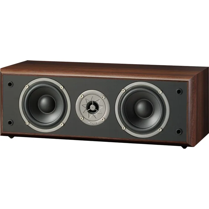 Magnat Monitor Supreme 252 I Centerlautsprecher mit hoher Klangqualität I Passiv-Lautsprecherbox für anspruchsvollen HiFi-Sound , 1 Stück, Farbe:Mocca Center-Lautsprecher - 75 Watt - Holz