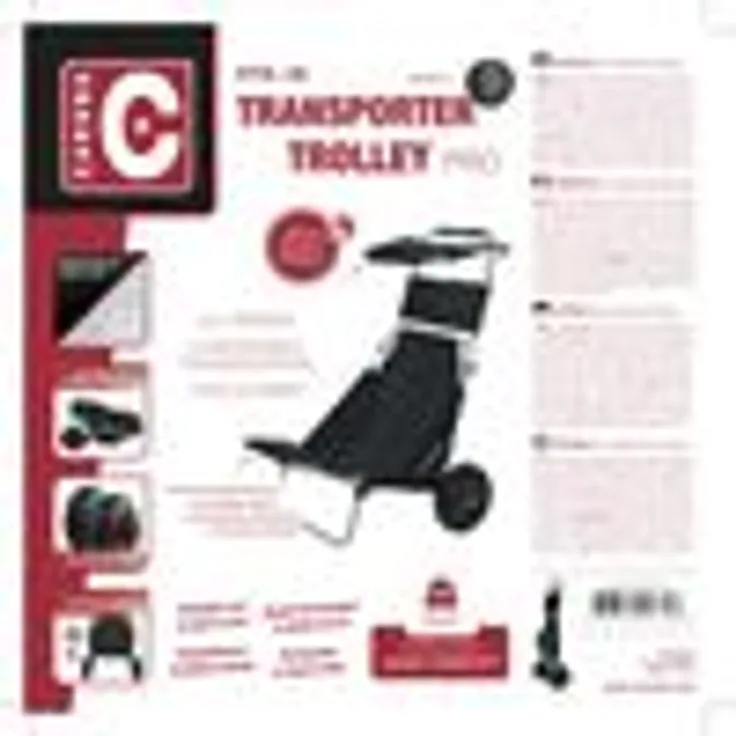 Caruba Pro Trolley I Schwarz schwarz