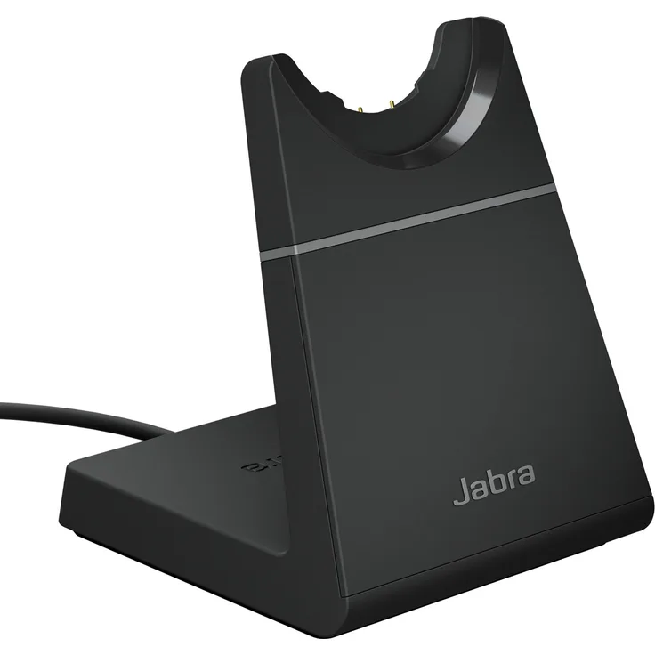 Jabra Evolve2 65 Desk Stand, Headset Ladestation, Headset Halterung mit USB-C Anschluss, schwarz, 14207-63