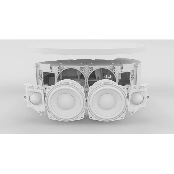 Yamaha MusicCast 50 WX-051 Multiroom-Lautsprecher mit Alexa, Webradio, geeignet für Indoor, weiß – Bild 8