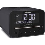 TechniSat Digitradio 52 CD Stereo CD-Radio mit Bluetooth, LCD-Display, Wecker, schwarz