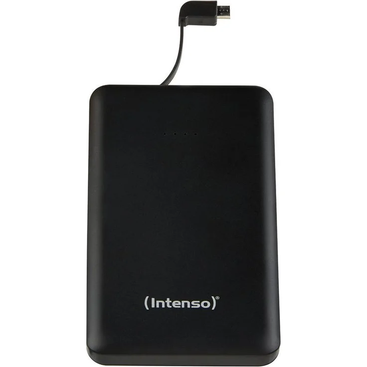 Intenso Powerbank 7332530 Slim externes Ladegerät (10000mAh, geeignet für Smartphone-Tablet PC-MP3 Player-Digitalkamera) schwarz - Preisvergleich – Bild 1