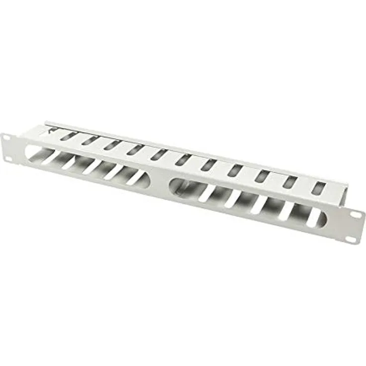 LogiLight 48.3 cm (19 Zoll) Kabelpanel 1HE mit Abdeckung grau