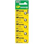 GP Battery LR44 Alkaline Knopfzelle 76A 5er Blister