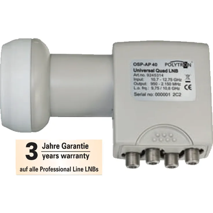 Polytron OSP-AP 40 Universal Quad Lnb