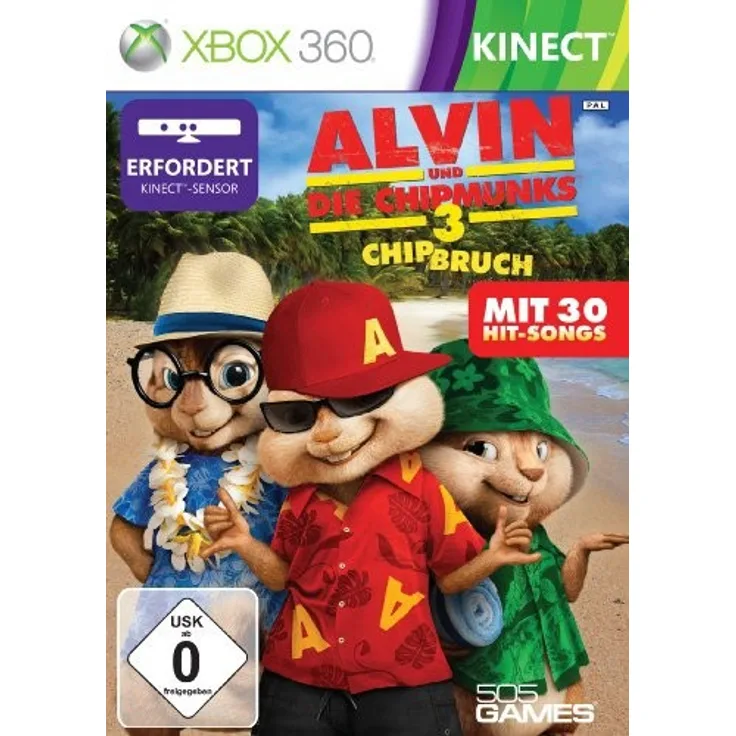 Alvin und Die Chipmunks 3 - Chip Bruch (Kinect) (Xbox 360)