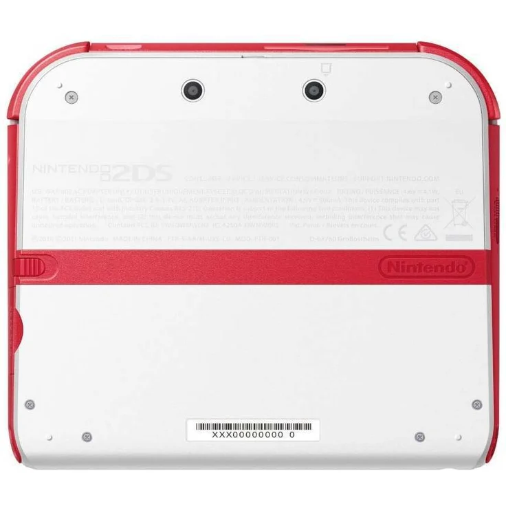 Nintendo 2DS Weiß-Rot 256MB & 4GB Speicherkarte Bundle inkl. New Super Mario Bros. 2 – Bild 4