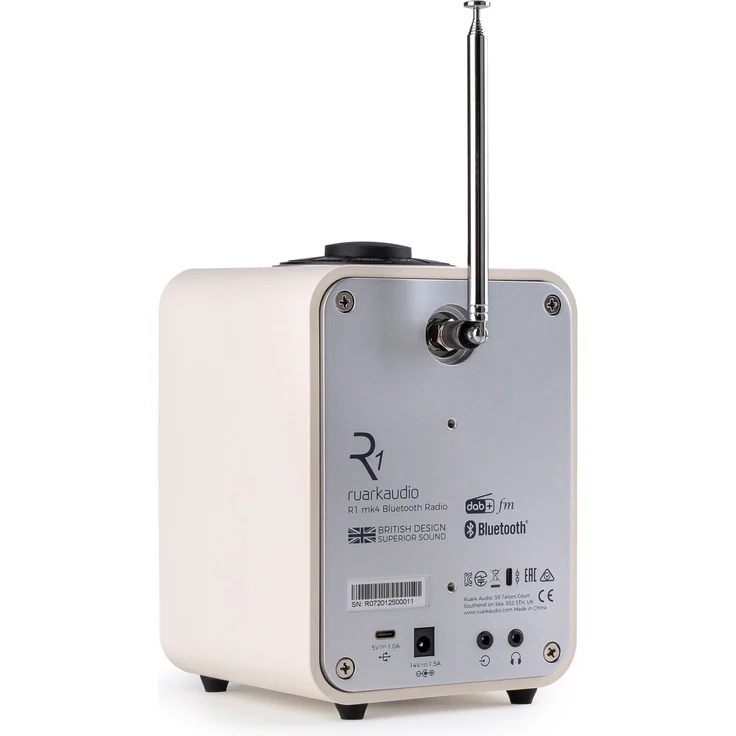 Ruark R1 MK4 Cream Tischradio mit Bluetooth, Digitalradio, OLED-Display, beige – Bild 8