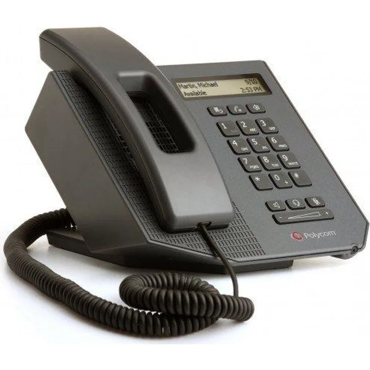 Polycom CX300 R2 VoIP-Telefon schwarz