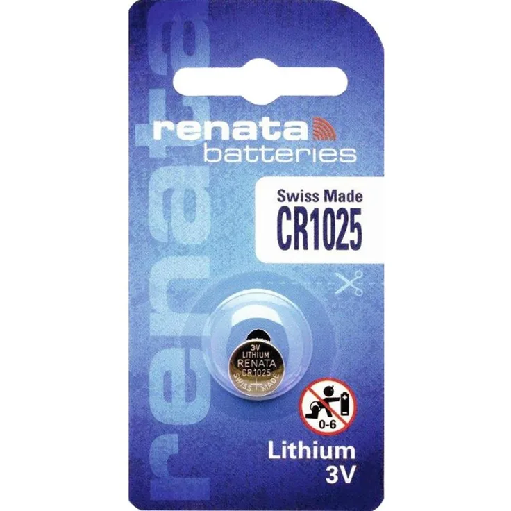 Renata Lithium Batterie 3 V (CR1025) (Swiss Made)