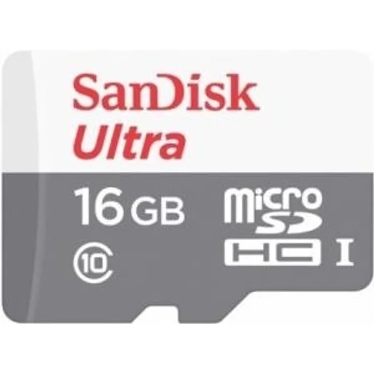 SanDisk Ultra 16GB Android microSDHC Speicherkarte bis zu 80 MB-Sek, Class 10