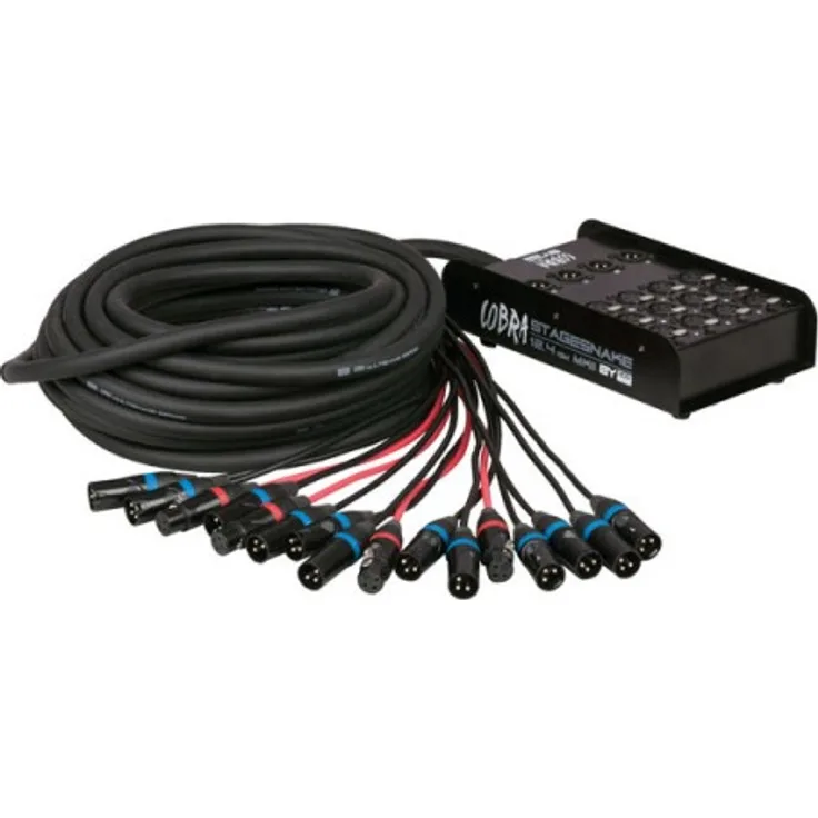 DAP-Audio CobraX 12/4 StageSnake Multicore XLR 15m 