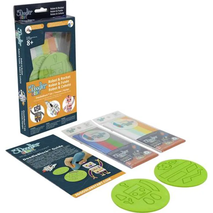 3Doodler Rocket-Robot Kit Filament-Paket PLA (Rocket-Robot Kit)