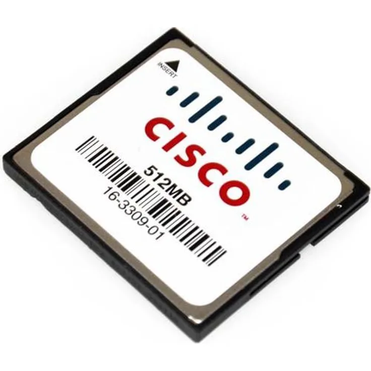 Cisco Catalyst 6500 Sup720/Sup32 Compact Flash Mem 512MB (MEM-C6K-CPTFL512M=)