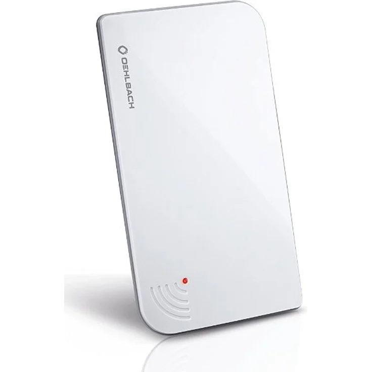 Oehlbach Scope Vision DVB-T2 HD Antenne - Digitale Zimmerantenne - USB Strom - Aktiv DVB-T-Verstärker - Innenantenne, Testsieger - Weiß – Bild 2