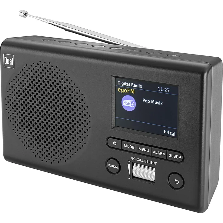 Dual MCR 4 - Portables DAB(+)-UKW Radio mit TFT-Farbdisplay