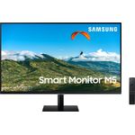 Samsung Smart Monitor M5 S27AM500NR - 27 Zoll, Full HD (1920 x 1080), VA-Panel, 60Hz, 8ms, 250cd/m², HDR10 (LS27AM500NRXEN)
