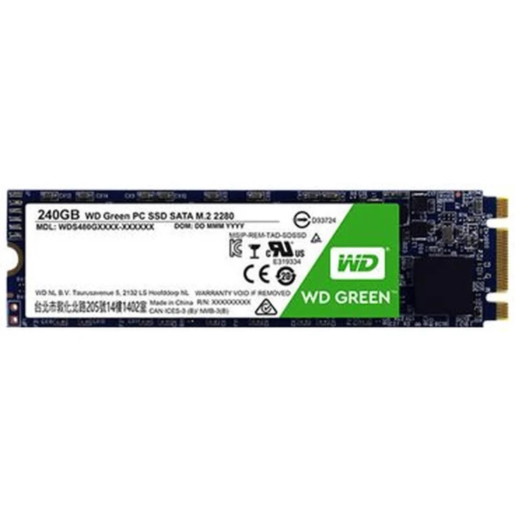 WD Green PC SSD WDS120G2G0B - Solid-State-Disk - 120 GB - intern - M.2 2280 - SATA 6Gb/s (WDS120G2G0B) – Bild 2