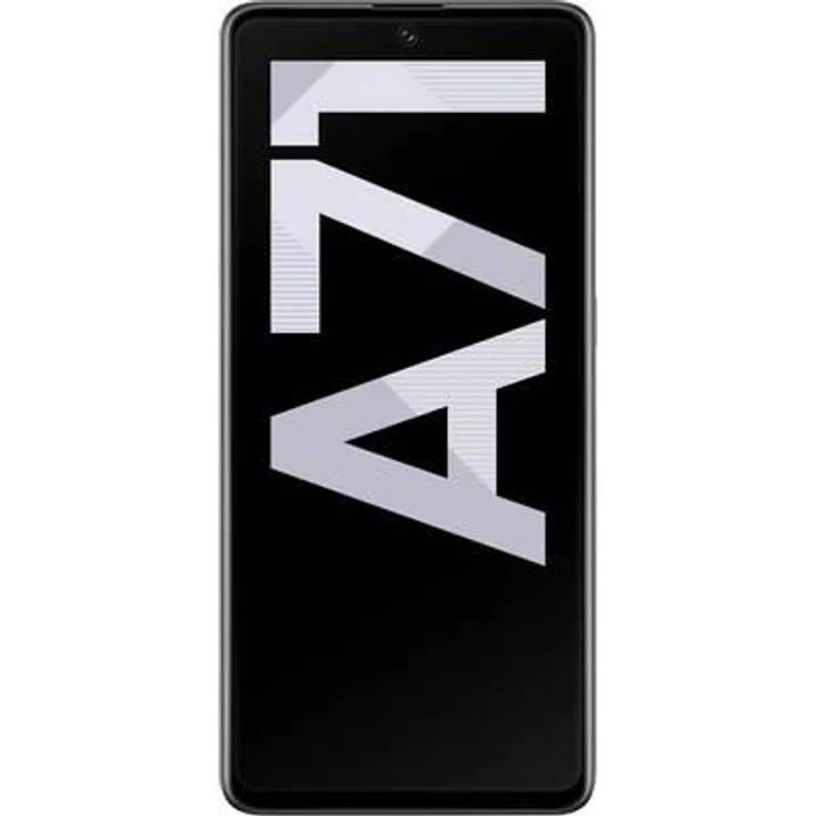 Samsung Galaxy A71 Smartphone 17cm (6,7 Zoll) SAMOLED-Display, 128GB interner Speicher, Nano-SIM, Android, Prism Crush Silver – Bild 2