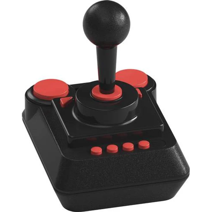 Koch Media The C64 Micro Switch Joystick Schwarz, Rot (RGLA04.UK.65ST) (Retro) – Bild 2