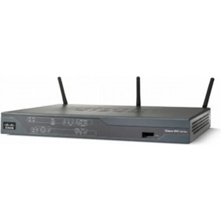 Cisco C887VAG+7-K9 Wireless Router (4-polig, VDSL2, ADSL2+, HSPA+, R7, 4-port, 2x RJ45, USB)