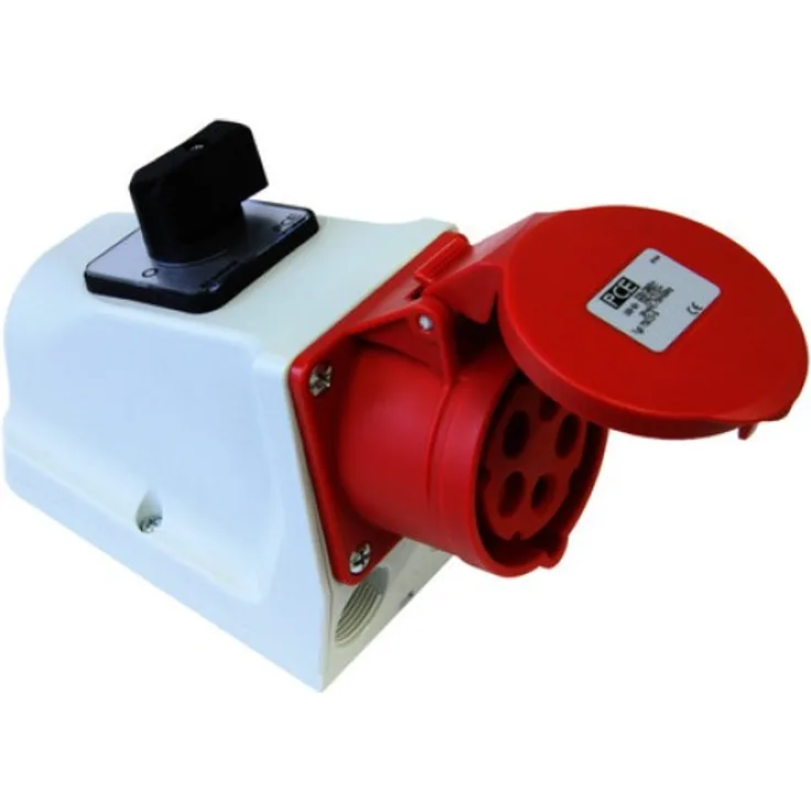 PCE CEE-WANDDOSE,INT. EIN, AUS-SCH. (75915-6 16A,5P,400V)